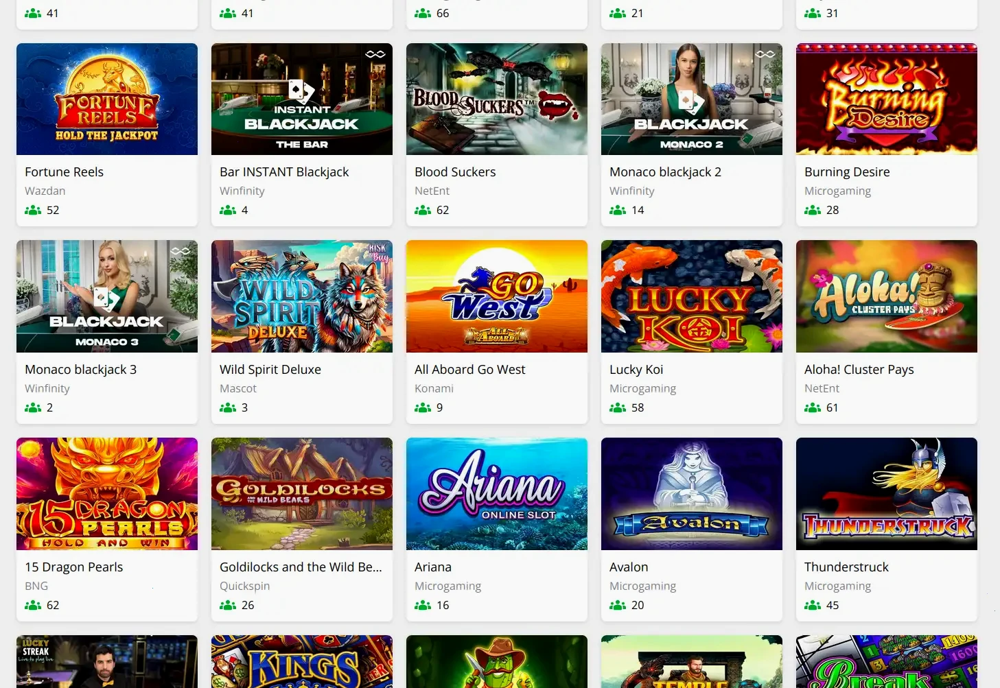 Interfejs aplikacji mobilnej Volcano Casino na smartfonie
